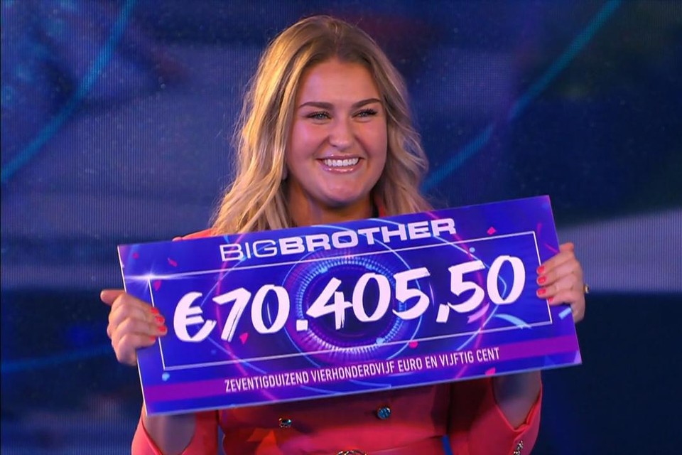 Jill won de voorbije editie van ‘Big brother’