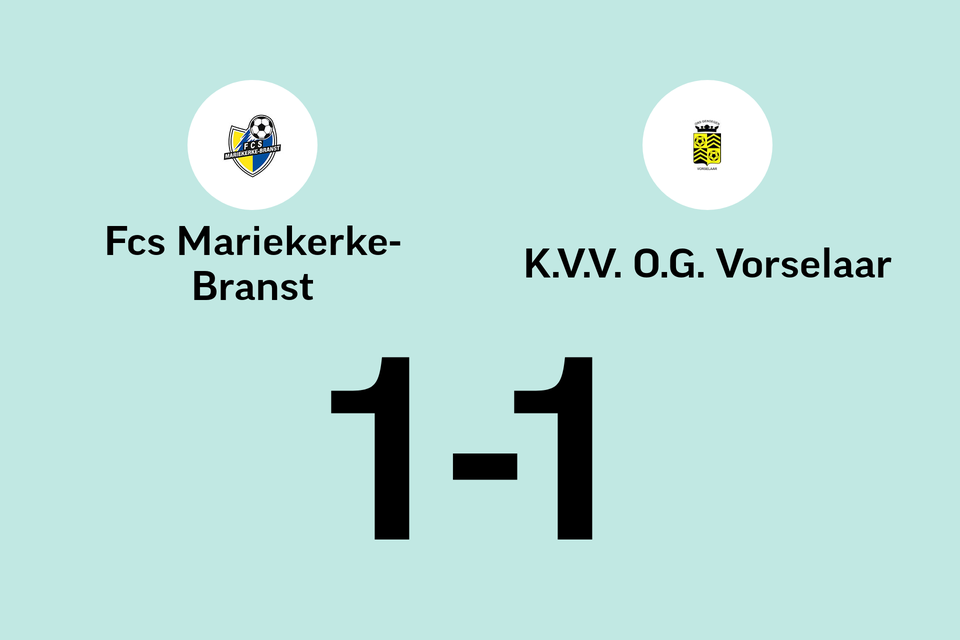 FCS Mariekerke-Branst - OG Vorselaar