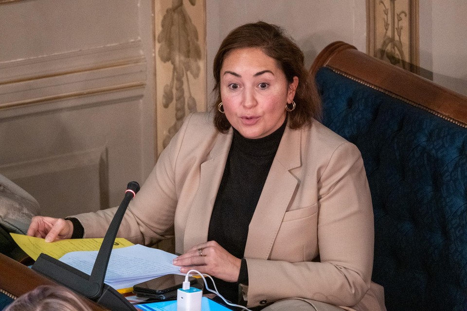 Antwerps schepen van Cultuur Nabilla Ait Daoud. 