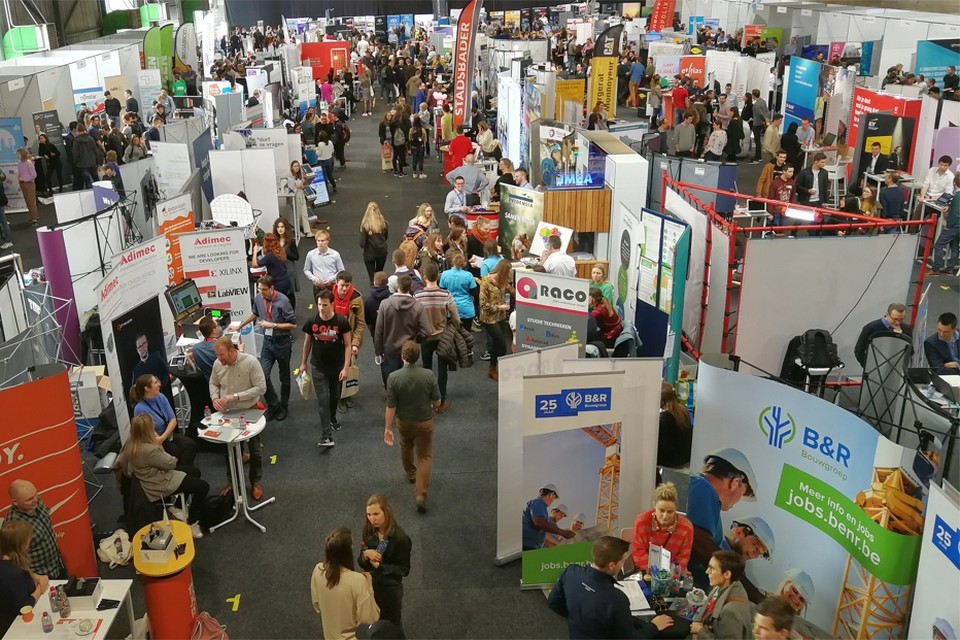 Met 205 bedrijven en organisaties is de 35ste Jobbeurs weer een voltreffer.