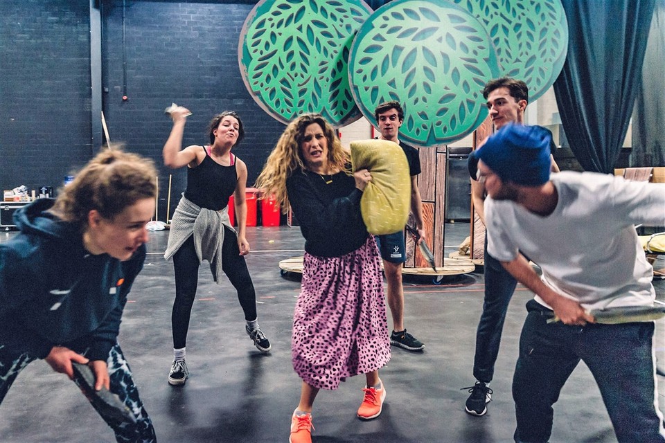 De repetities waren zwaar voor de nieuwbakken musicalster. “Ik heb het best wel onderschat.”