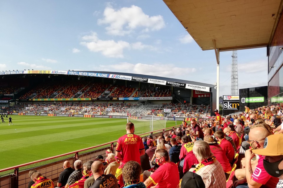 De voorbije weken mocht KV Mechelen nog zo’n 5.000 supporters per thuiswedstrijd ontvangen. 