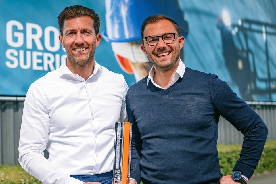 Zaakvoerders Christophe (links) en Olivier Suerickx zijn bijzonder opgetogen met de nominatie.
