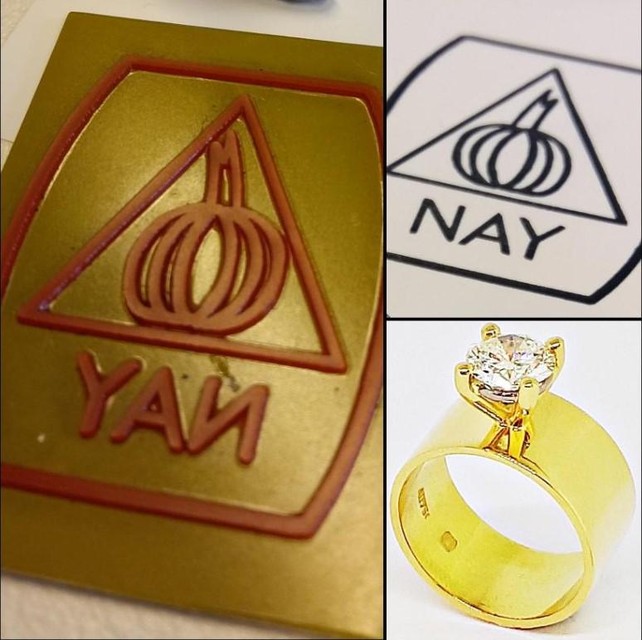 De juwelen hebben een uniek meesterstempel.
