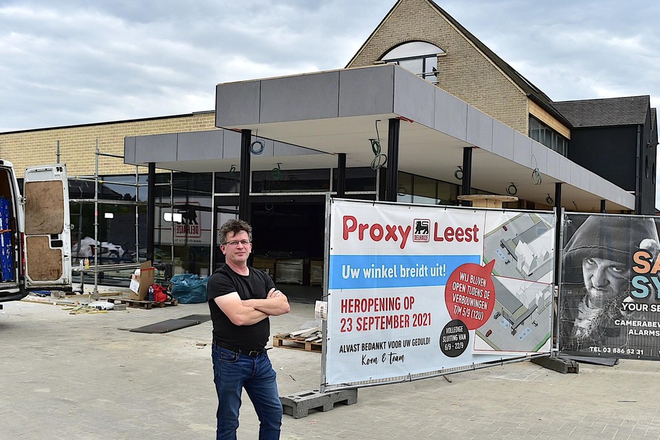 Koen Asselman voor de vernieuwde Proxy Leest die volgende week opnieuw de deuren opent.