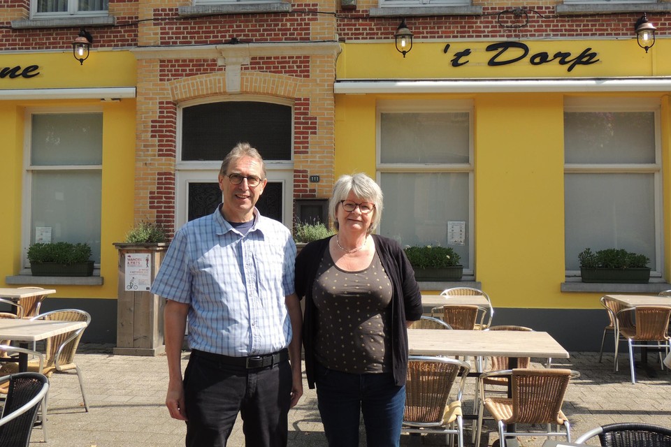 Marc en Hilde zouden graag zien dat ’t Dorp een horecazaak blijft.