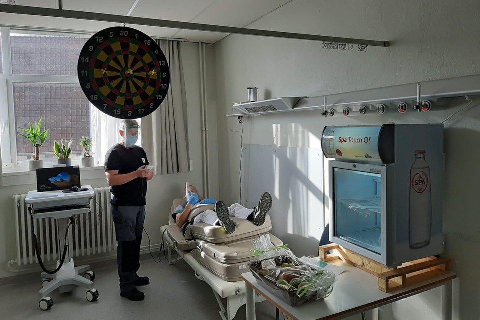 De relaxruimte voor zorgmedewerkers van het H. Hartziekenhuis is een van de gesteunde projecten.