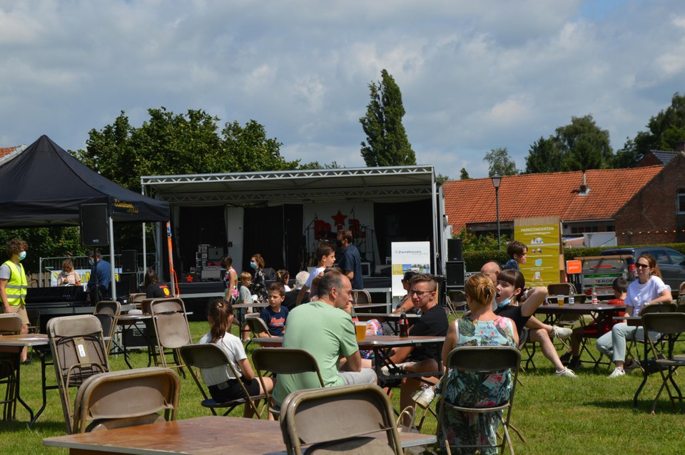 De zon was van de partij.