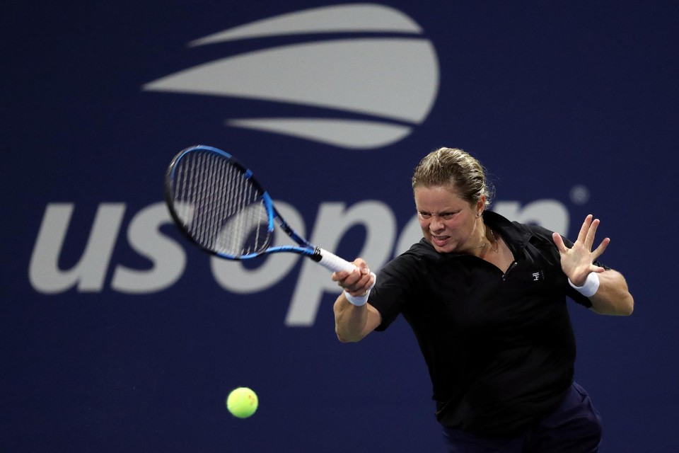 Kim Clijsters speelde bijna een jaar geleden op de US Open haar laatste officiële wedstrijd.  
