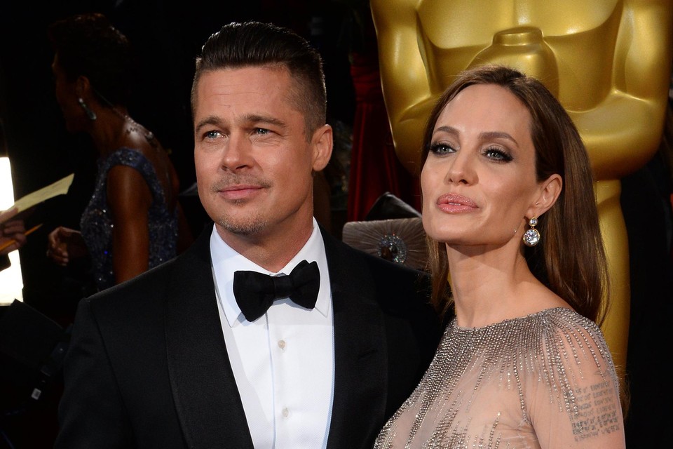 Brad Pitt en Angelina Jolie 