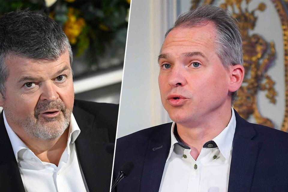 De ministers Bart Somers en Matthias Diependaele staan lijnrecht tegenover elkaar wat betreft praktijktests. 