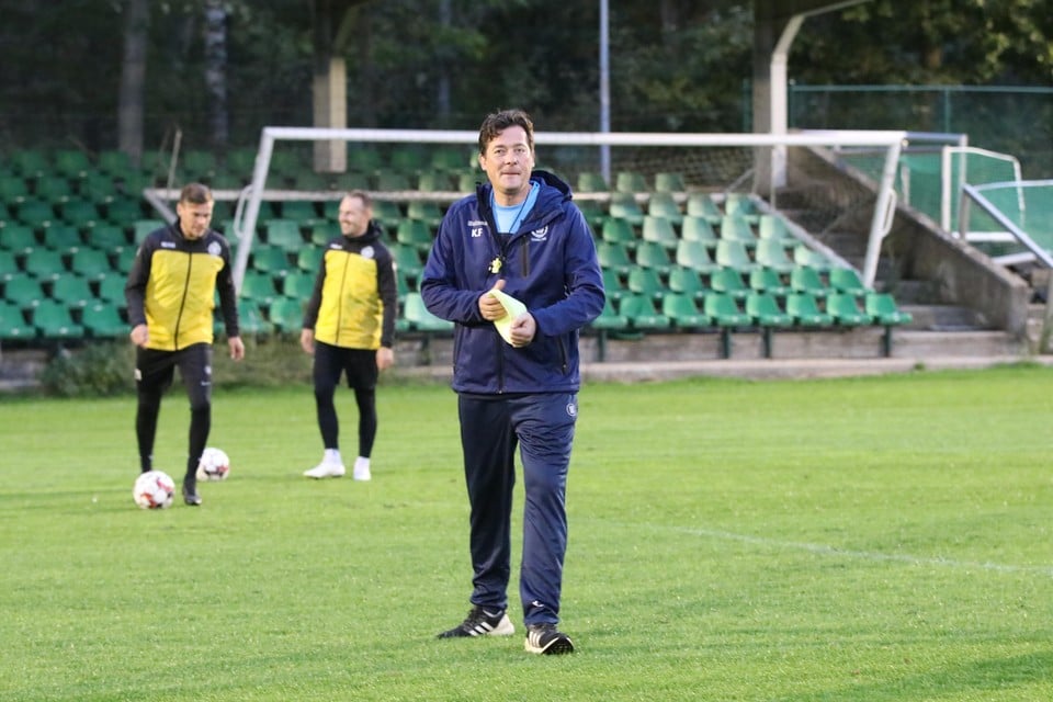 Lokeren-Temse, met trainer Karel Fraeye aan het roer, wil absoluut hogerop.