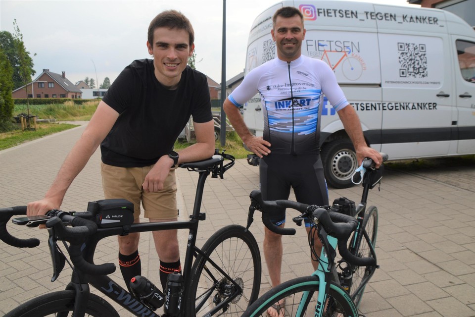 Kanjers tegen kanker: Pieter en zijn pa Bart De Koninck hebben véél goede redenen om te fietsen tegen kanker.