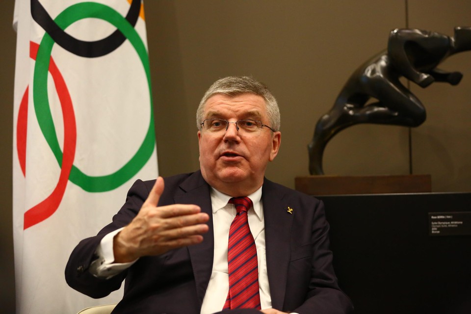 Voorzitter van het Internationaal Olympisch Comité (IOC) Thomas Bach.