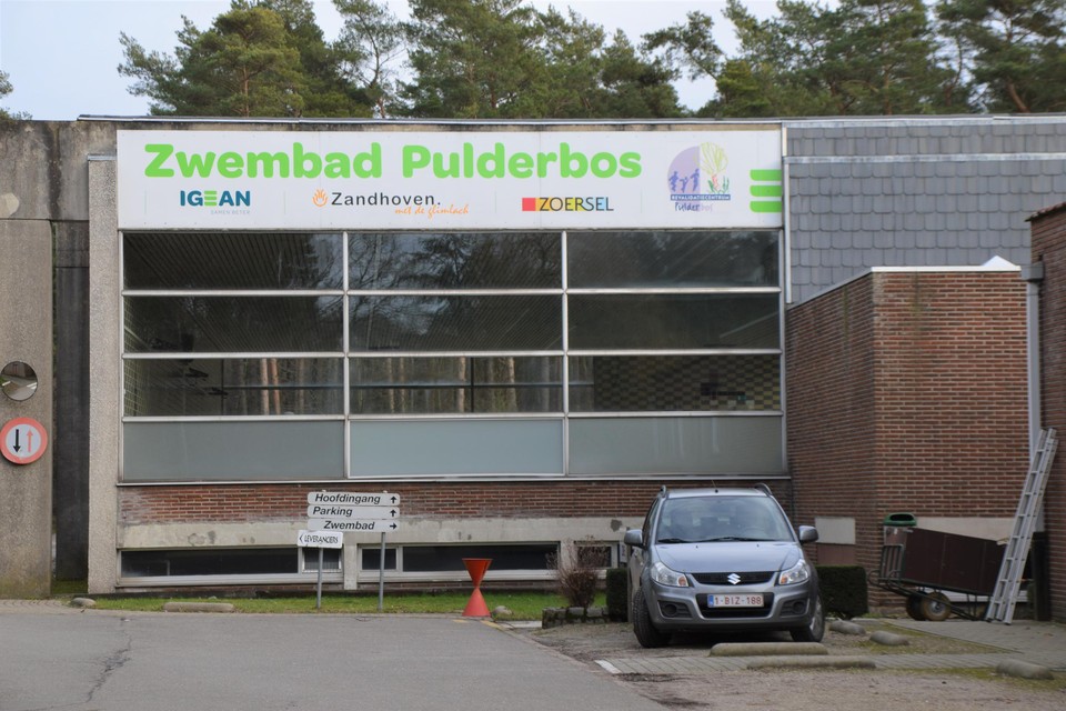 Het zwembad van Pulderbos.