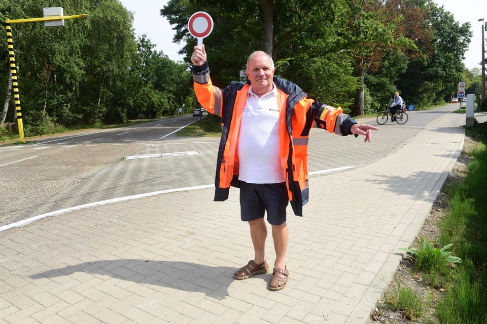 Cois Keysers in 2019 aan het kruispunt van de Antwerpsedreef en de Sint-Antoniusbaan. 