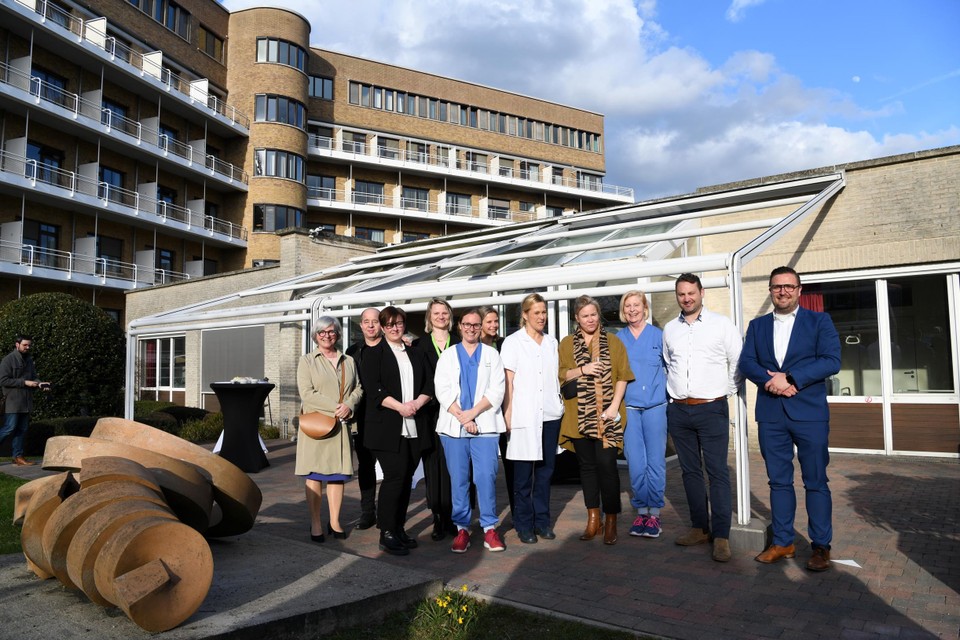 Het team van GZA en ZNA voor de huidige vleugel die wordt afgebroken voor de nieuwbouw 