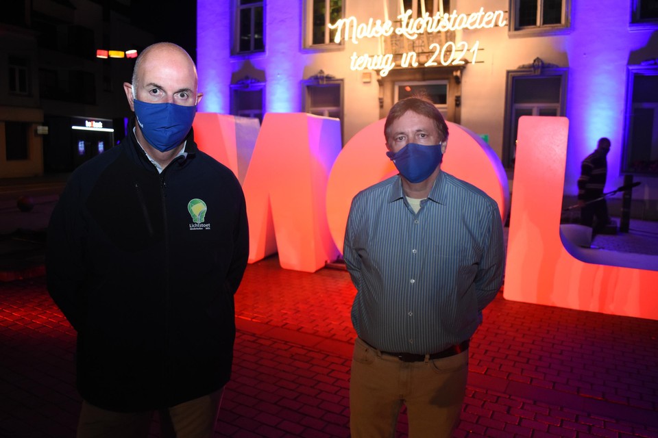 Benny Geens (Lichtstoet Ginderbuiten) en Stefan Weckx (Lichtstoet Rozenberg) hoopten vorig jaar nog op een terugkeer in 2021.