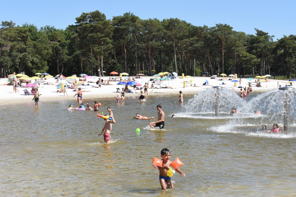 Het Zilvermeer telde in juli 28.000 dagbezoekers.