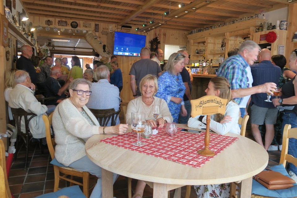 De Stammtisch is al vaak bezet geweest.