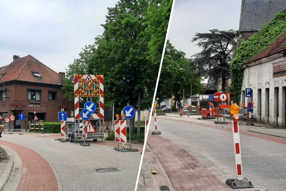 Vanaf 14 mei kun je opnieuw vanuit Achter d’Hoven de Dorpsstraat oprijden, en andersom ook vanuit de Dorpsstraat in de richting van Achter d’Hoven.