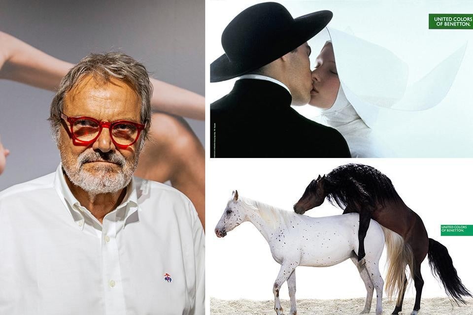 Hij liet geestelijken met elkaar kussen en paarden paren: controversiële  maar vooral iconische fotograaf Oliviero Tosceri (82) overleden | Gazet van  Antwerpen Mobile