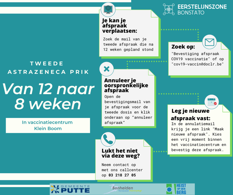 Deze stappen moet je nemen om een tweede prik met AstraZeneca te vervroegen.
