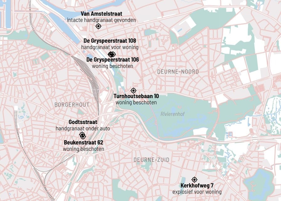 De aanslagen van de afgelopen week.