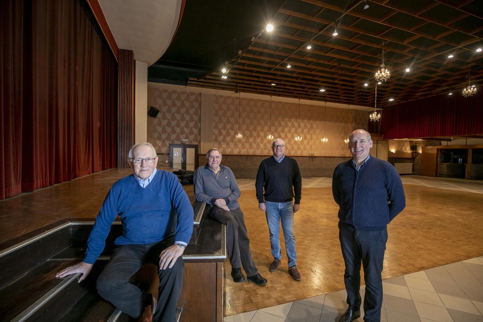 Enkele drijvende krachten: voorzitter Emiel Dieltjens, ondervoorzitter Louis Schoofs, penningmeester Rudi Van Regenmortel en pastoraal werker Geert Rynders.