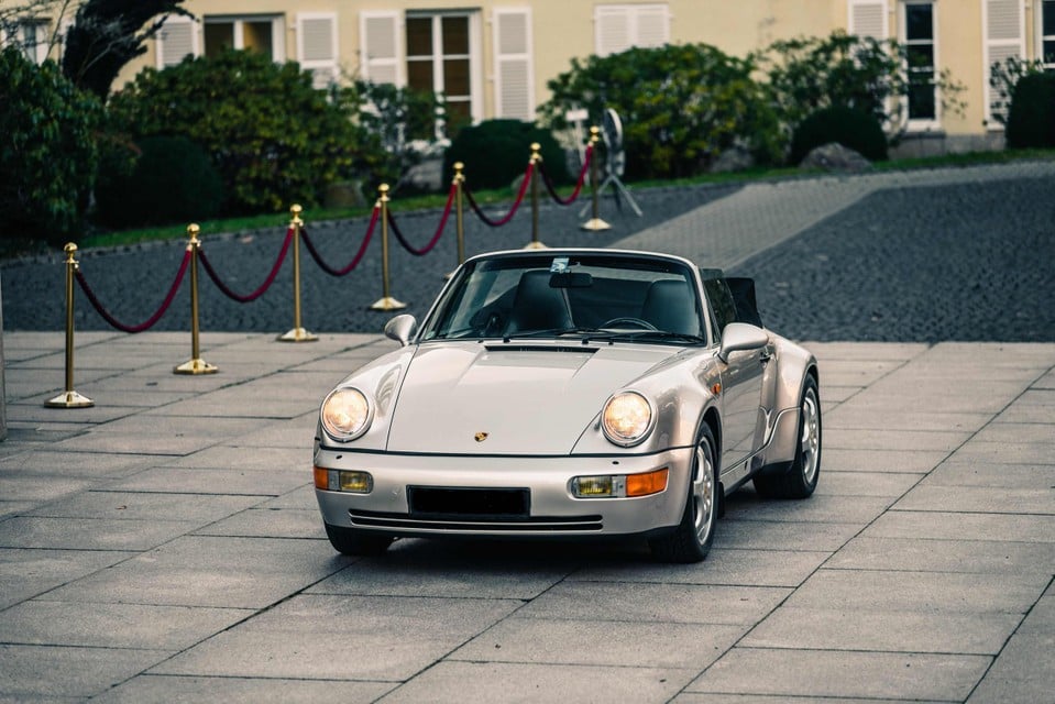 De Porsche van Maradona.
