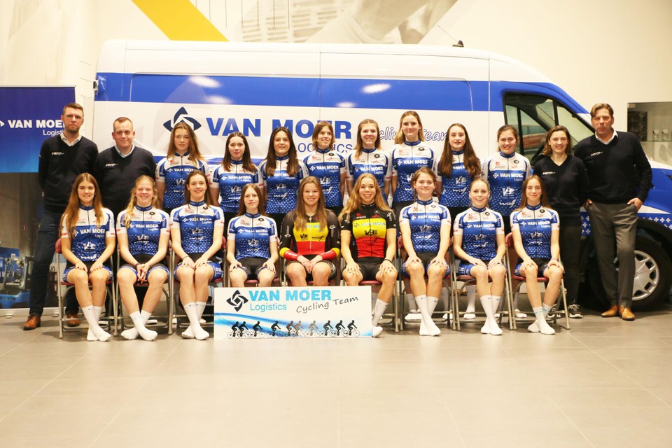Van Moer Logistics Cycling Team investeert ook in het vrouwenteam.