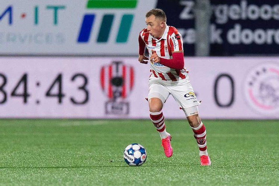 Olivier Rommens toen hij vorig seizoen voor TOP Oss speelde.