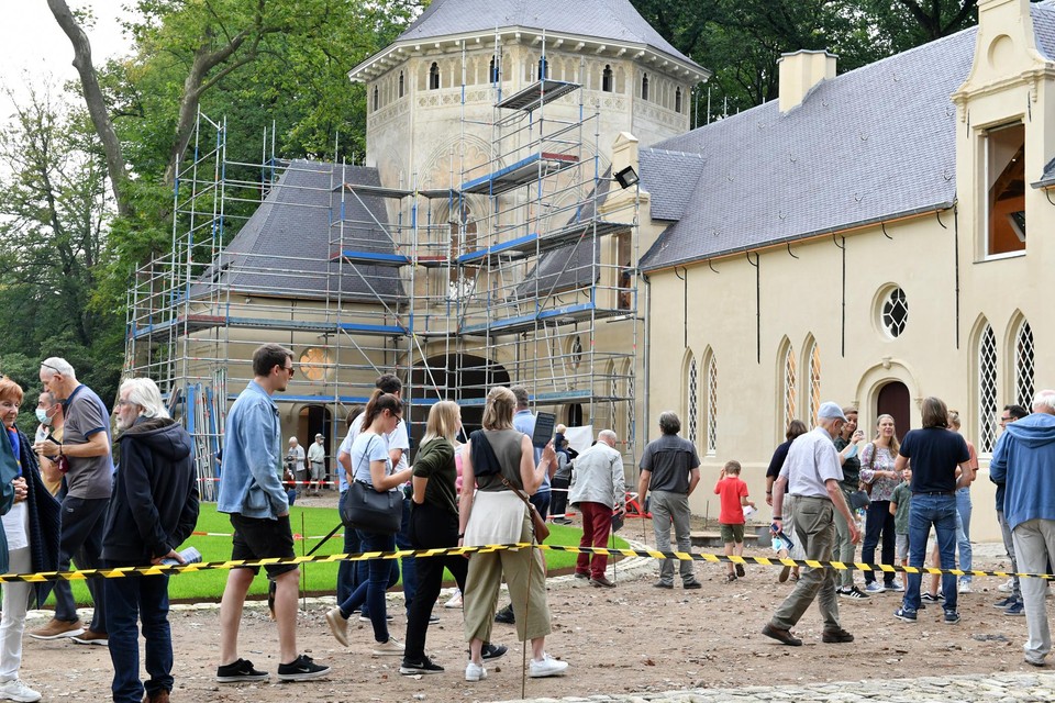 Het was bij momenten erg druk op het plein voor de Jan Vlemincktoren