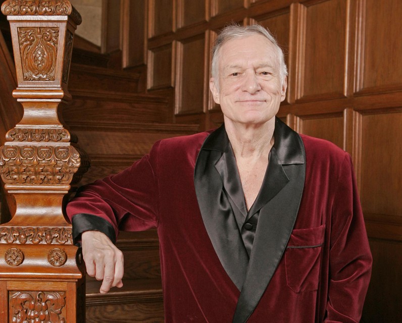 Playboy-oprichter Hugh Hefner.
