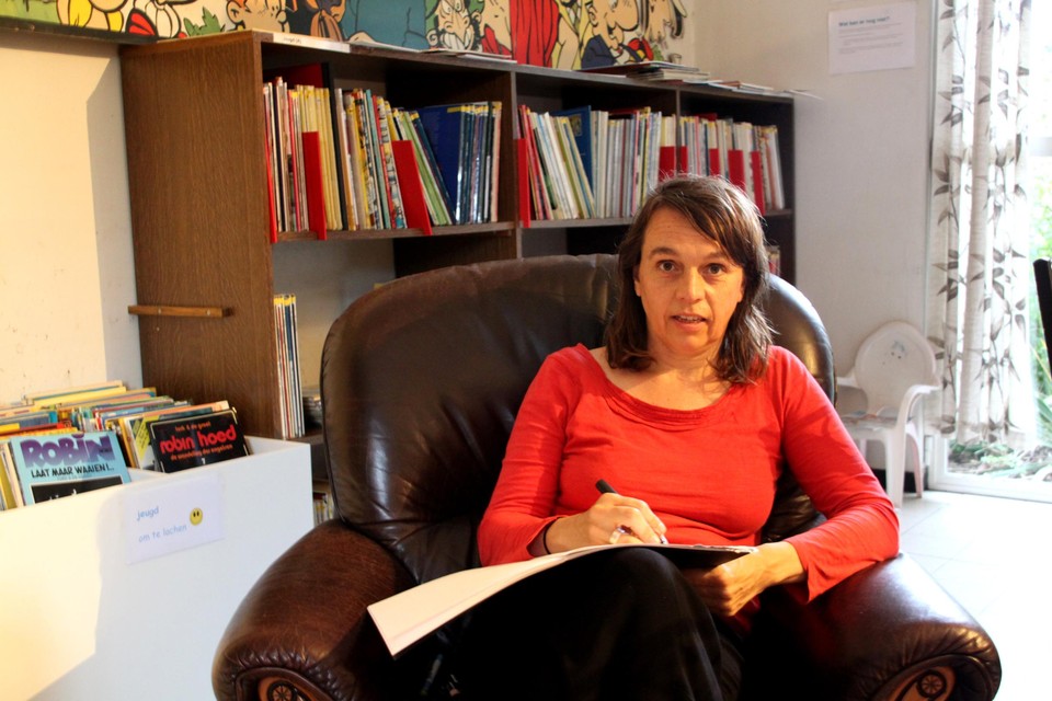 Nathalie Carpentier, hier in de StripARK, leerde de voorbije maanden de Parkwijk kennen.