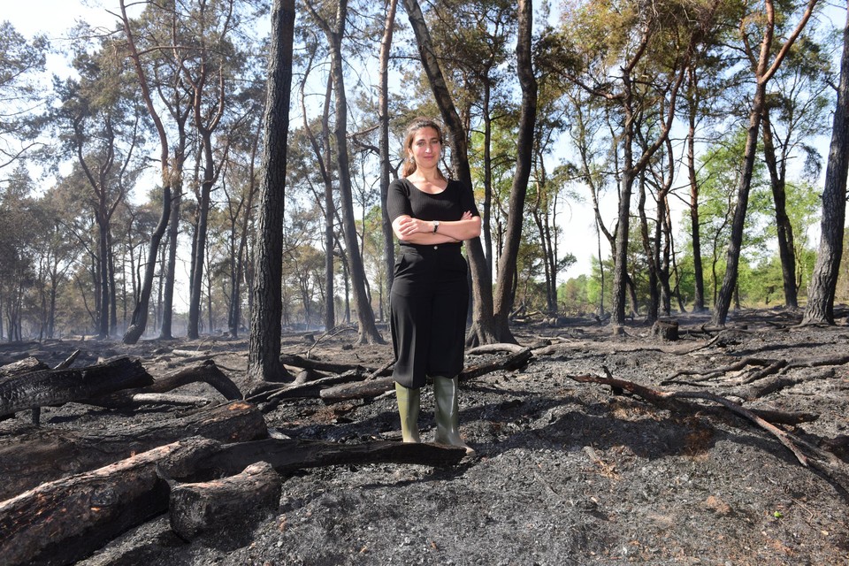 Minister Demir bezocht twee jaar geleden na een zware brand Landschap De Liereman, dat nu kans maakt om deel te worden van Nationaal Park Taxandria.