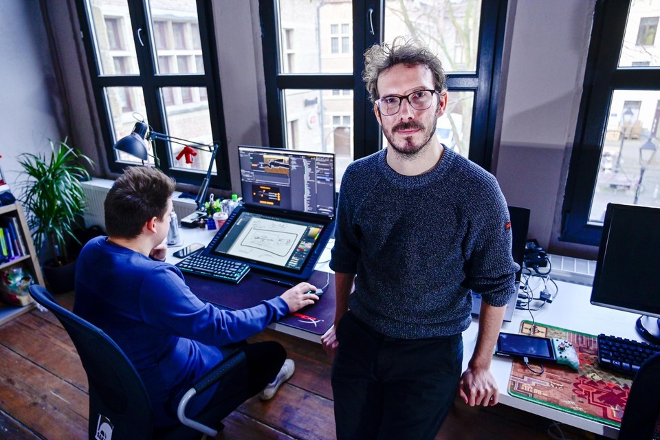 Pepijn Rijmers, zaakvoerder van Sakari Games in Antwerpen.