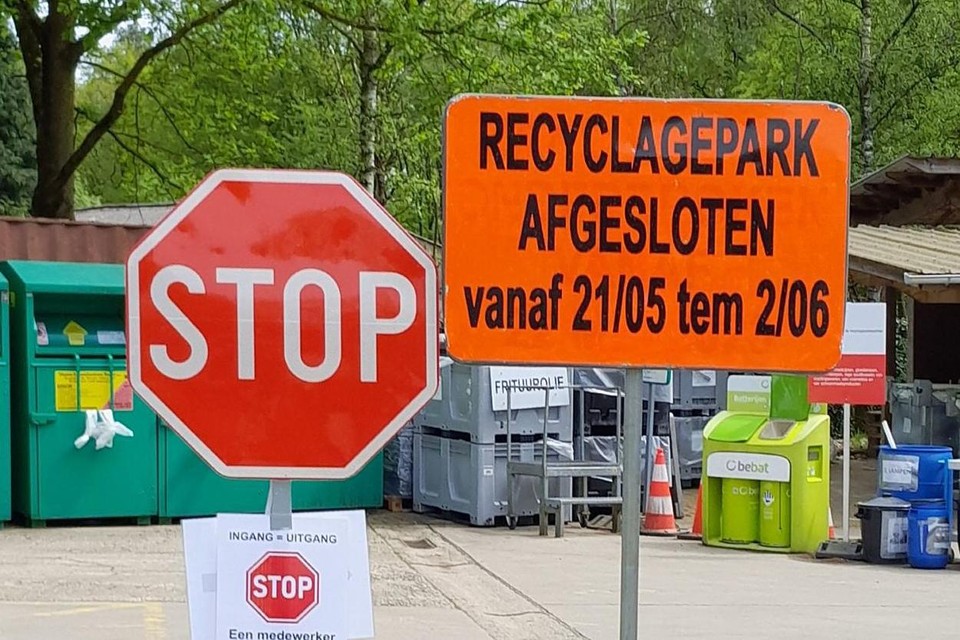 Het recyclagepark op Hoge Rielen in Kasterlee sluit binnenkort voor een periode van twee weken.