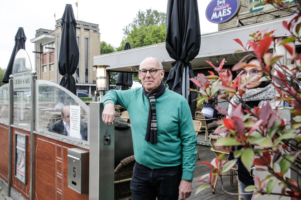 Jos Van de Vyver (65) van Café Retro. 