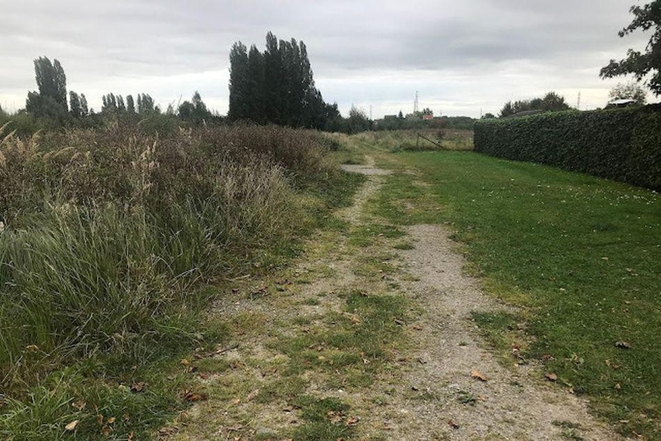 De wandeling moet het belang van de open ruimte aantonen.