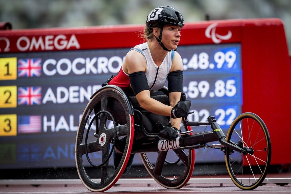 Nu blijkt er ook geknoeid te zijn met de wheeler van atlete Joyce Lefevre.