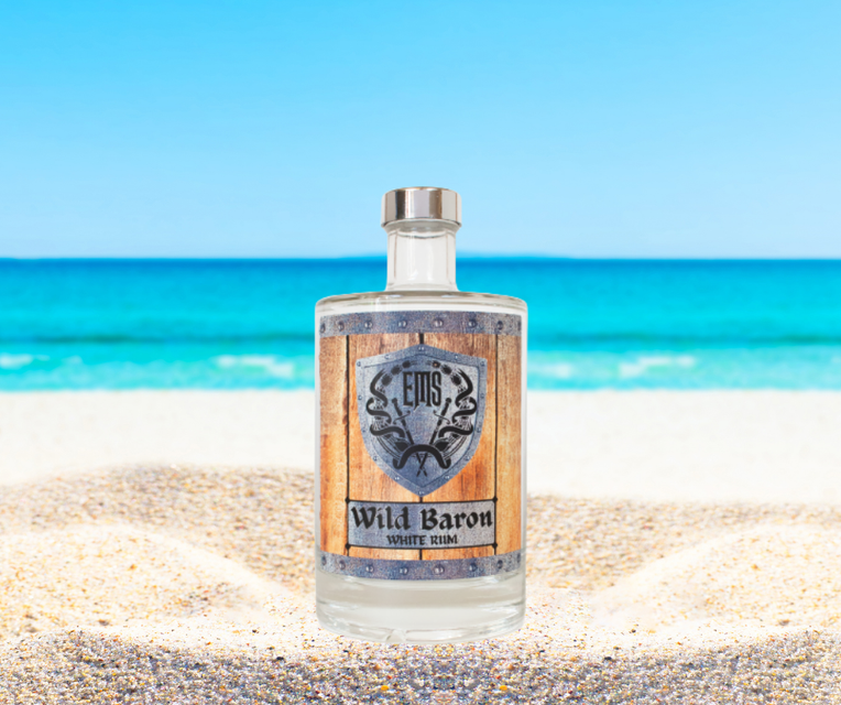 De EMS-white rum.