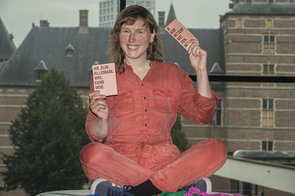 Ilse Oostvogels maakt een theatervoorstelling rond MS. ‘Zenuwslopend’ gaat op zaterdag 18 september in première in de Warande.