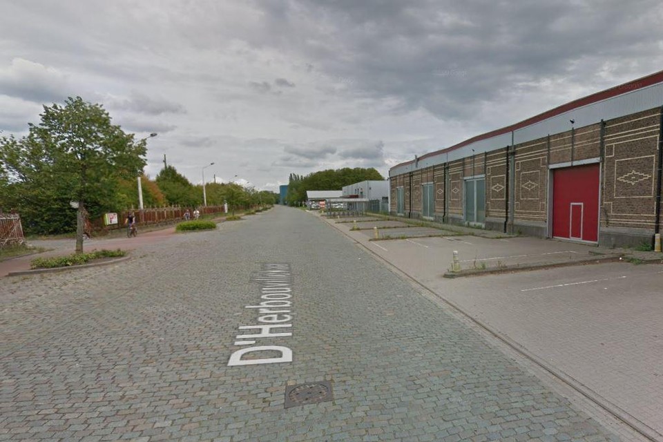 Bij opgravingen op de site van Bluegate, aan de D‘Herbouvillekaai in Antwerpen, is vrijdagmiddag een springtuig gevonden.