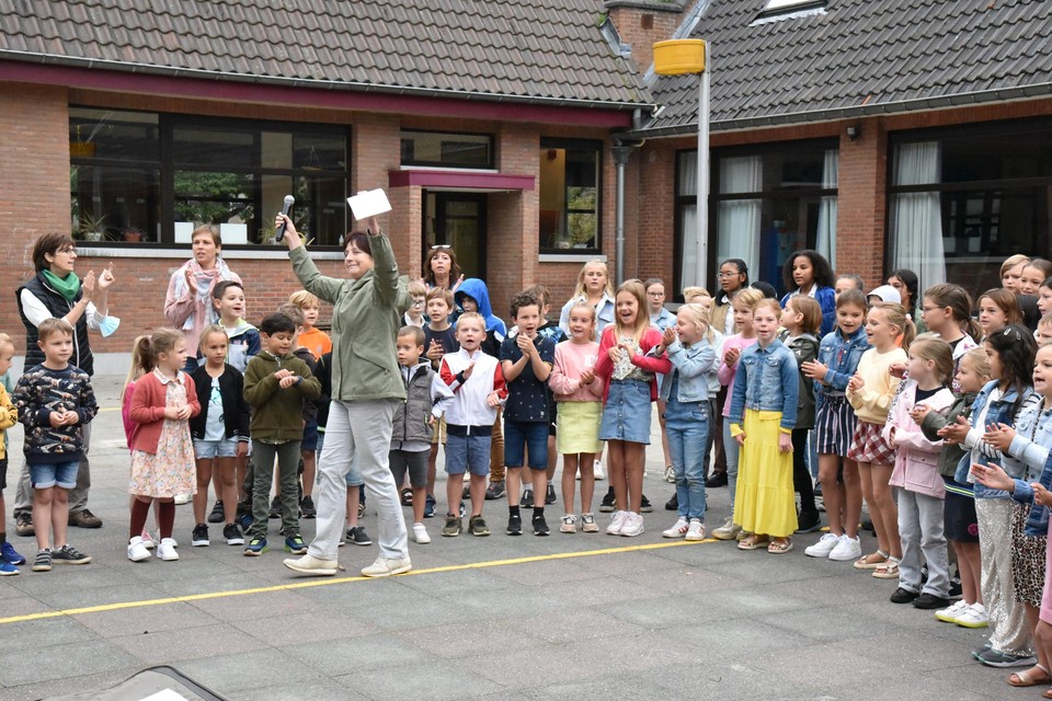 De eerste schooldag in ’t Kroontje verliep zonder tranen.
