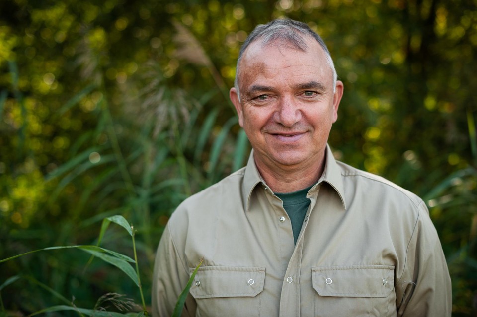Bert Veris, curator in natuurreservaat De Zegge in Geel.