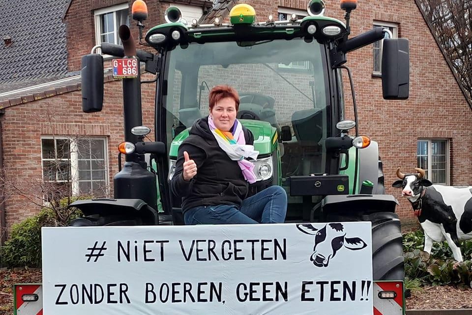 Sabina Vandewijer van Landelijke Toekomst komt al lang op voor de belangen van de lokale landbouwer.