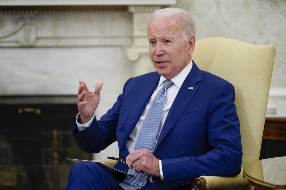 Volgens Joe Biden willen de VS een “Oekraïne met de middelen om van zich af te bijten”. 