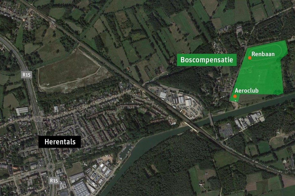 De terreinen van van Umicore liggen aan Proostenbos. Ze hebben een oppervlakte van meer dan 11 hectare.