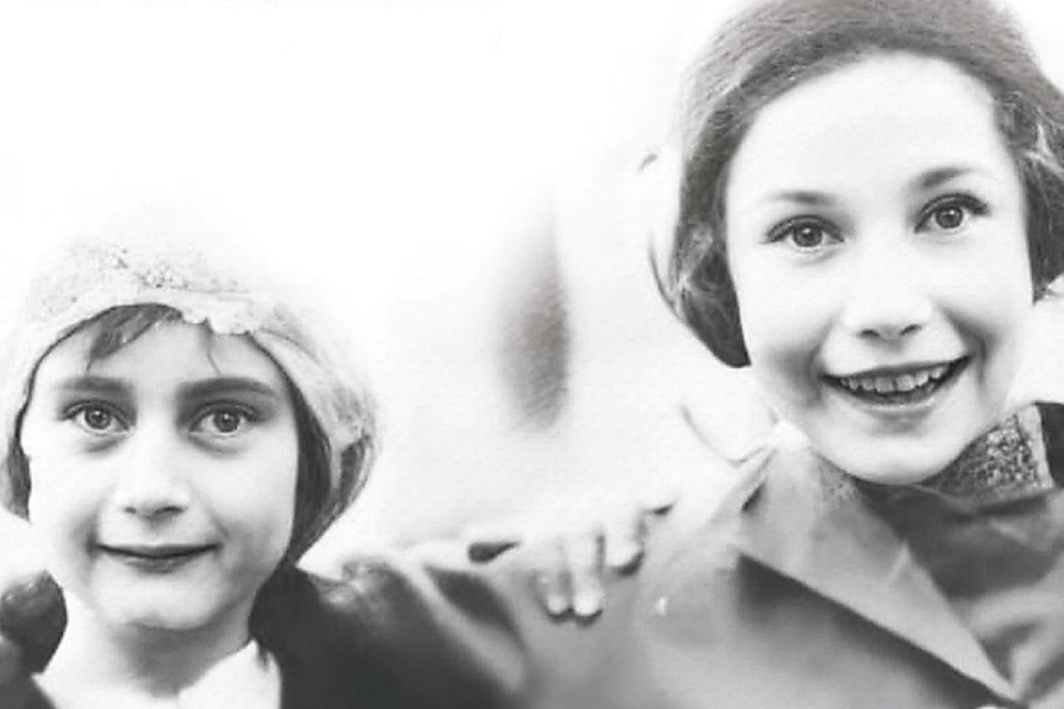 Anne Frank en haar beste vriendin Hannah